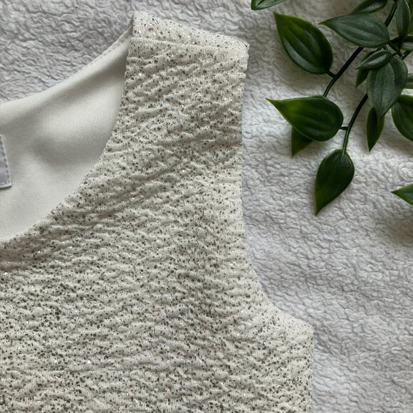 Children’s Place White Special Occasion Dress Size 5/6 | GUC Tulle Floral - Picture 2 of 16